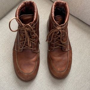 Men’s LL Bean leather boots